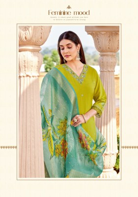 Ayushi by Mittoo Viscose thread Viscorse hand work top bottom and dupatta catalogue at low rate readymade suit catalogs