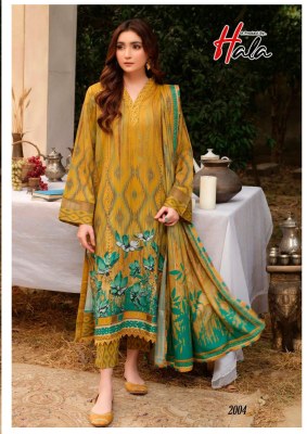 Azure vol 2 by Hala Pure Lawn Cotton Karachi Printed dress material collection with low rate salwar kameez catalogs