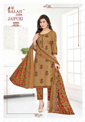 Balaji Jaipuri Vol 4 Kurti Pant With Dupatta set catalogue wholesale  kurtis catalogs