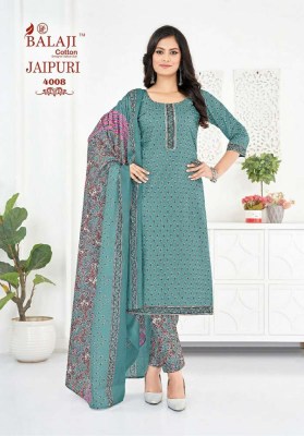 Balaji Jaipuri Vol 4 Kurti Pant With Dupatta set catalogue wholesale  kurtis catalogs