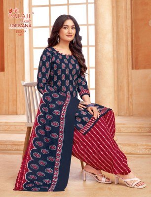 Balaji Sofiyana Vol 15 Readymade Indo Cotton 3 Piece Suit Kurti pant With Dupatta Wholesale kurti pant with dupatta Catalogs