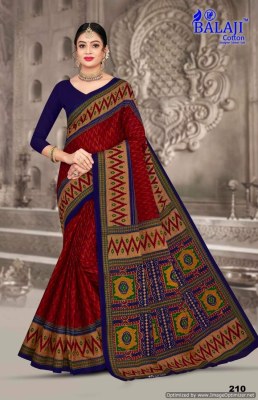 Balaji by Queen Masleen Vol 2 pure premium cotton printed fancy saree catalogue at low rate sarees catalogs