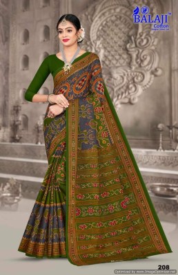 Balaji by Queen Masleen Vol 2 pure premium cotton printed fancy saree catalogue at low rate sarees catalogs