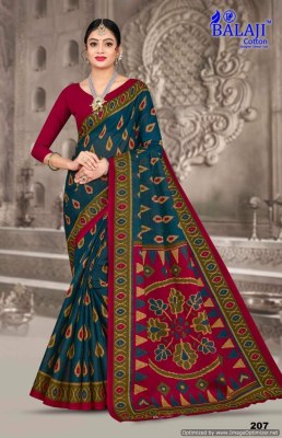 Balaji by Queen Masleen Vol 2 pure premium cotton printed fancy saree catalogue at low rate sarees catalogs