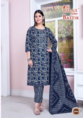 Balaji by battik art work vol 4 fancy kurti pant and dupatta  kurtis catalogs