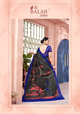 Balaji cotton by Leelavathi Vol 12 newly lunch pure cotton printed saree catalog only on amaviexpo sarees catalogs