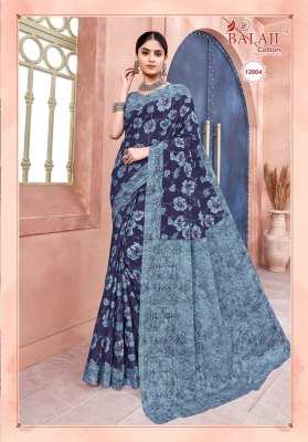 Balaji cotton by Leelavathi Vol 12 newly lunch pure cotton printed saree catalog only on amaviexpo sarees catalogs