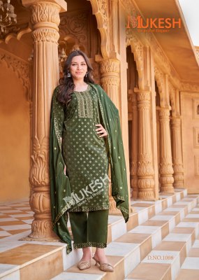 Banwery Mannat Vol 2 Pure Viscose Simmer Roman Embroidery Gold print Top Bottom  And Dupatta  Wholesale  kurtis catalogs