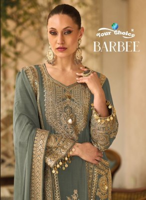 BarBee by Your choice designer embroidered Pakistani suit catalogue at affordable rate Your choice