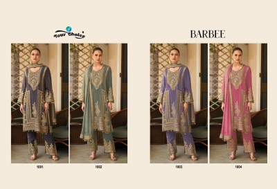 BarBee by Your choice designer embroidered Pakistani suit catalogue at affordable rate pakistani suit catalogs