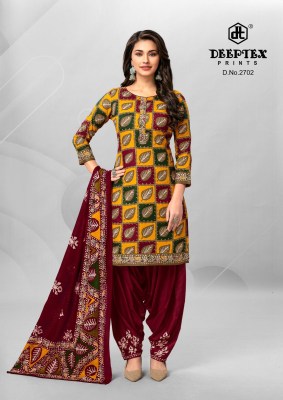 Batik Plus Vol 27 by deeptex Pure cotton batik printed unstitched dress material catalogue at low rate salwar kameez catalogs