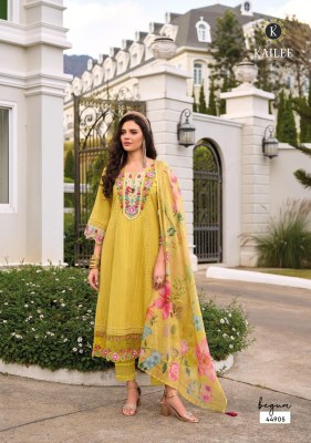 Begum vol 7 by Kailee fashion Designer Thread work readymade suit catalogue at low rate readymade suit catalogs
