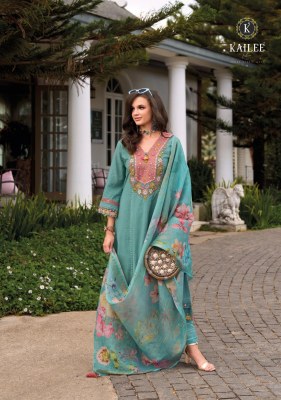 Begum vol 7 by Kailee fashion Designer Thread work readymade suit catalogue at low rate readymade suit catalogs