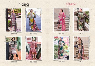 Belliza Designer Naira Vol 87 Pure Cotton Digital Prints Unstitched salwar kameez wholesale price  salwar kameez catalogs