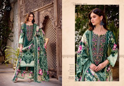 Belliza Dilkhush Pure Viscose Rayon Suit Set with Heavy Embroidery And Printed Plazo Dupatta Dress Material  Wholesale dress material catalogs