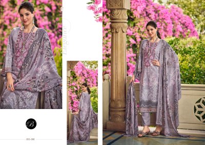 Belliza Naira Vol 107 Pure Cotton Kurti Pant Mal Mal Dupatta Set Heavy Embroidery Work Wholesale Catalogue kurtis catalogs