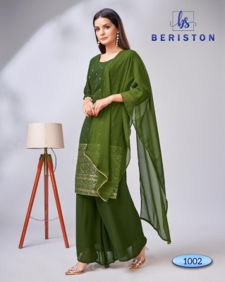Beriston by bs vol 10 designer palazzo suit catalogue