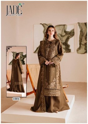 Bin Saeed vol 10 by Jade exclusive printed top bottom with dupatta collection at low price readymade suit catalogs