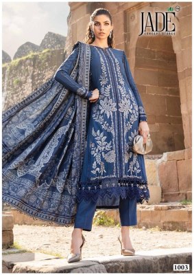 Bin Saeed vol 10 by Jade exclusive printed top bottom with dupatta collection at low price readymade suit catalogs