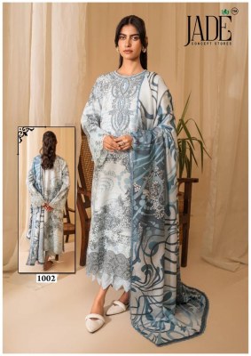 Bin Saeed vol 10 by Jade exclusive printed top bottom with dupatta collection at low price readymade suit catalogs