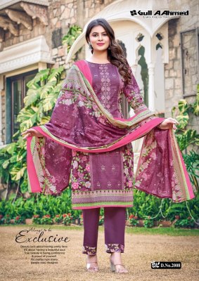 Bin saeed by gullaahmed embroidered lawn collection vol 2 unstitched dress material catalogue at amaviexpo salwar kameez catalogs