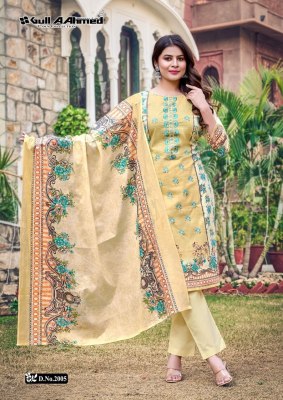 Bin saeed by gullaahmed embroidered lawn collection vol 2 unstitched dress material catalogue at amaviexpo salwar kameez catalogs