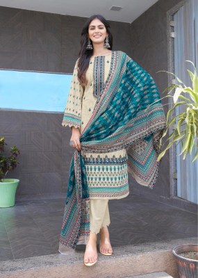 Bin saeed vol 6 by Luxury lawn collection original Pakistani suit catalogue at low rate salwar kameez catalogs