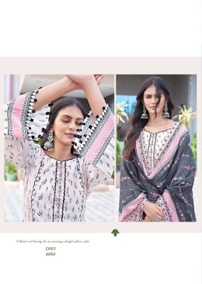 Bin saeed vol 6 by Luxury lawn collection original Pakistani suit catalogue at low rate salwar kameez catalogs