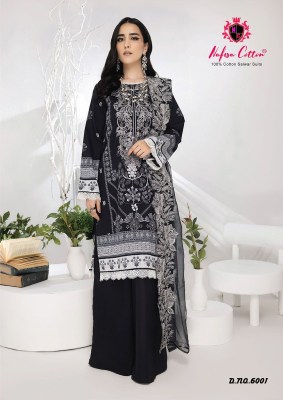 Black and white karachi queen vol 6 by nafisa cotton unstitched dress material catalogue  salwar kameez catalogs