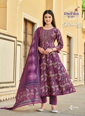 Blossom vol 4 by Radhika lifestyle cotton printed readymade suit catalogue  readymade suit catalogs