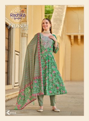 Blossom vol 4 by Radhika lifestyle cotton printed readymade suit catalogue  readymade suit catalogs