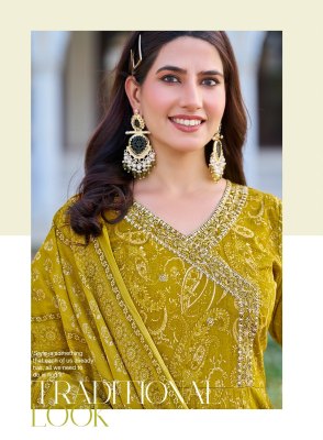 Blossom vol 6 by Radhika Lifestyle Cotton embroidered flair Anarkali suit collection with affordable rate readymade suit catalogs