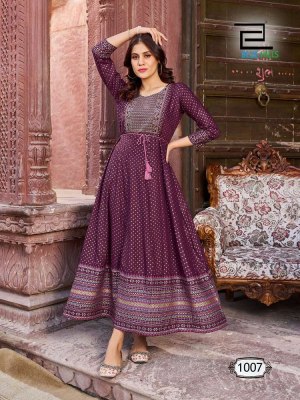 Blue Hills Glamours Anarkali Concept With Neck Embordered Work Wholesale Kurti catalogue  kurtis catalogs