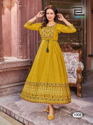 Blue Hills Glamours Anarkali Concept With Neck Embordered Work Wholesale Kurti catalogue  kurtis catalogs