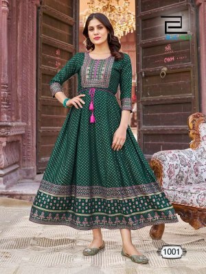 Blue Hills Glamours Anarkali Concept With Neck Embordered Work Wholesale Kurti catalogue  kurtis catalogs