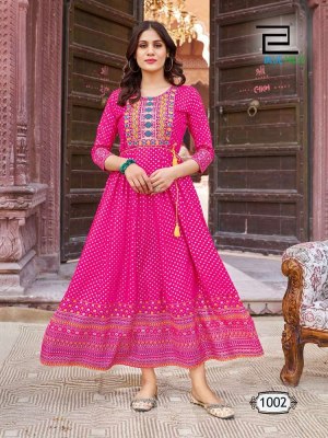 Blue Hills Glamours Anarkali Concept With Neck Embordered Work Wholesale Kurti catalogue  kurtis catalogs