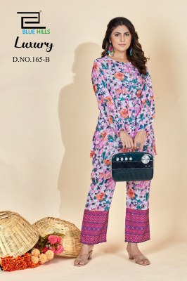 Blue hills presenting luxury co ord set catalog at wholesale price Blue hills Kurti 