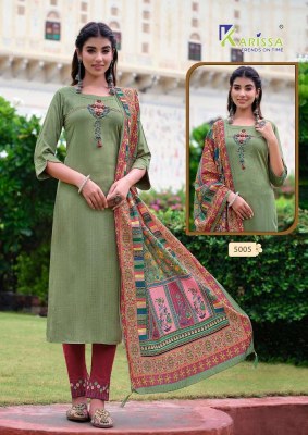 Bombay Beauty vol 5 by Karissa top pant dupatta set Kurti catalogue wholesaler  kurtis catalogs