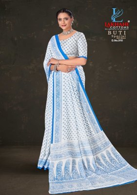 Buti Special Vol 09 by Lakhani presenting pure cotton printed saree catalogue at affordable rate sarees catalogs