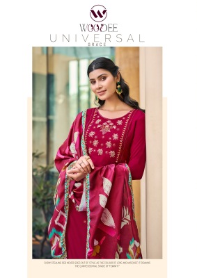 Butterfly by Woodee Premium Quality 3 piece kurti bottom with dupatta catalogue at low rate readymade suit catalogs