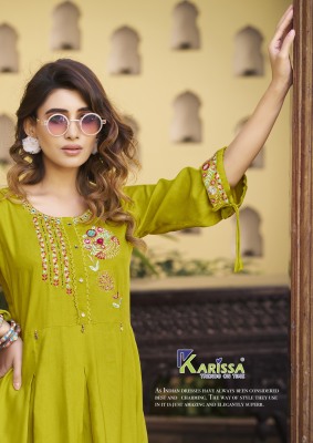 Celina vol 2 by Karissa Premium Pure reyon Short top with Afghani Collection at affordable rate readymade suit catalogs