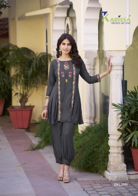 Celina vol 2 by Karissa Premium Pure reyon Short top with Afghani Collection at affordable rate readymade suit catalogs