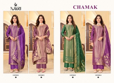 Chamak by Naari pure muslin jacquard embroidered Pakistani suit collection  pakistani suit catalogs