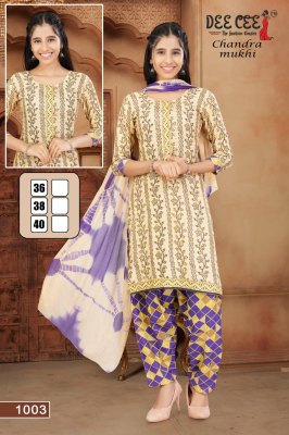 Chandramukhi by Deecee Aline embroidered fancy readymade suit catalogue at affordable rate readymade suit catalogs