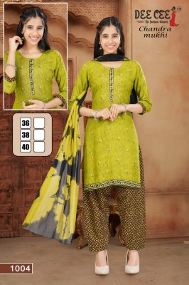 Chandramukhi by Deecee Aline embroidered fancy readymade suit catalogue at affordable rate readymade suit catalogs