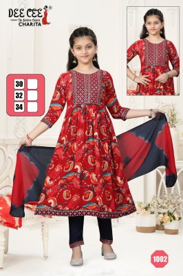 Charita By Deecee Reyon Embroidered Fancy Anarkali Suit Collection at low price fancy Anarkali suit catalogs