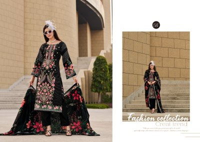 Chevron vol 2 by Belliza Pure Cotton Digital Printed Fron Embroidered Dress material catalogue at affordable rate dress material catalogs