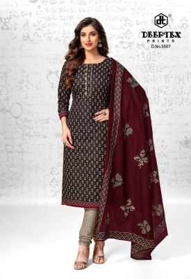 Chief guest vol 35 by Deeptex heavy cotton printed unstitched suit collection dress material catalogs