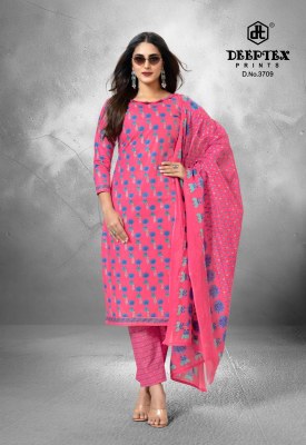 Chiefguest Vol 37 by Deeptex Heavy Cotton Printed  saree with blouse at low price dress material catalogs