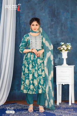 Chill by Deecee Ghera top sequence work Anarkali suit catalogue at affordable rate readymade suit catalogs